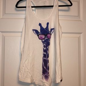 Giraffe tank top